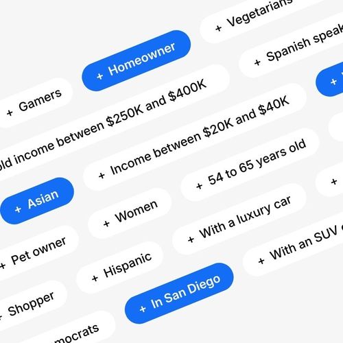 Audience targeting tags for local TV advertising
